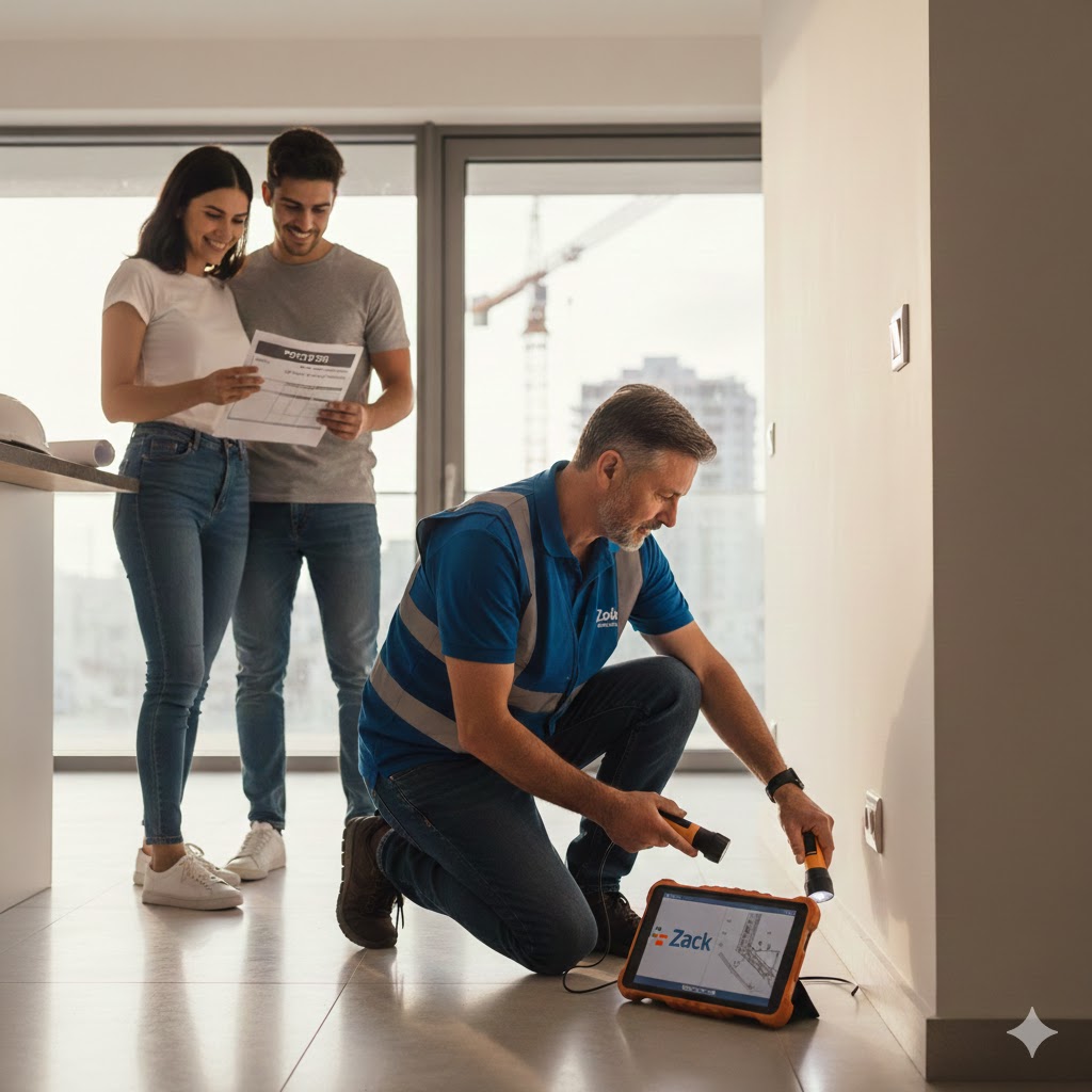 בדק בית דירה לפני מסירה